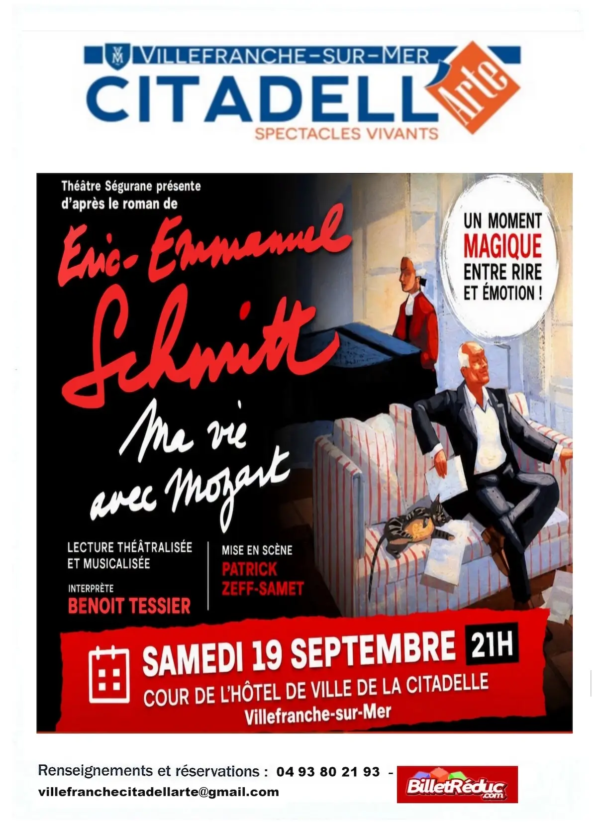 Ma vie avec Mozart - La Citadelle in Villefranche--sur-Mer