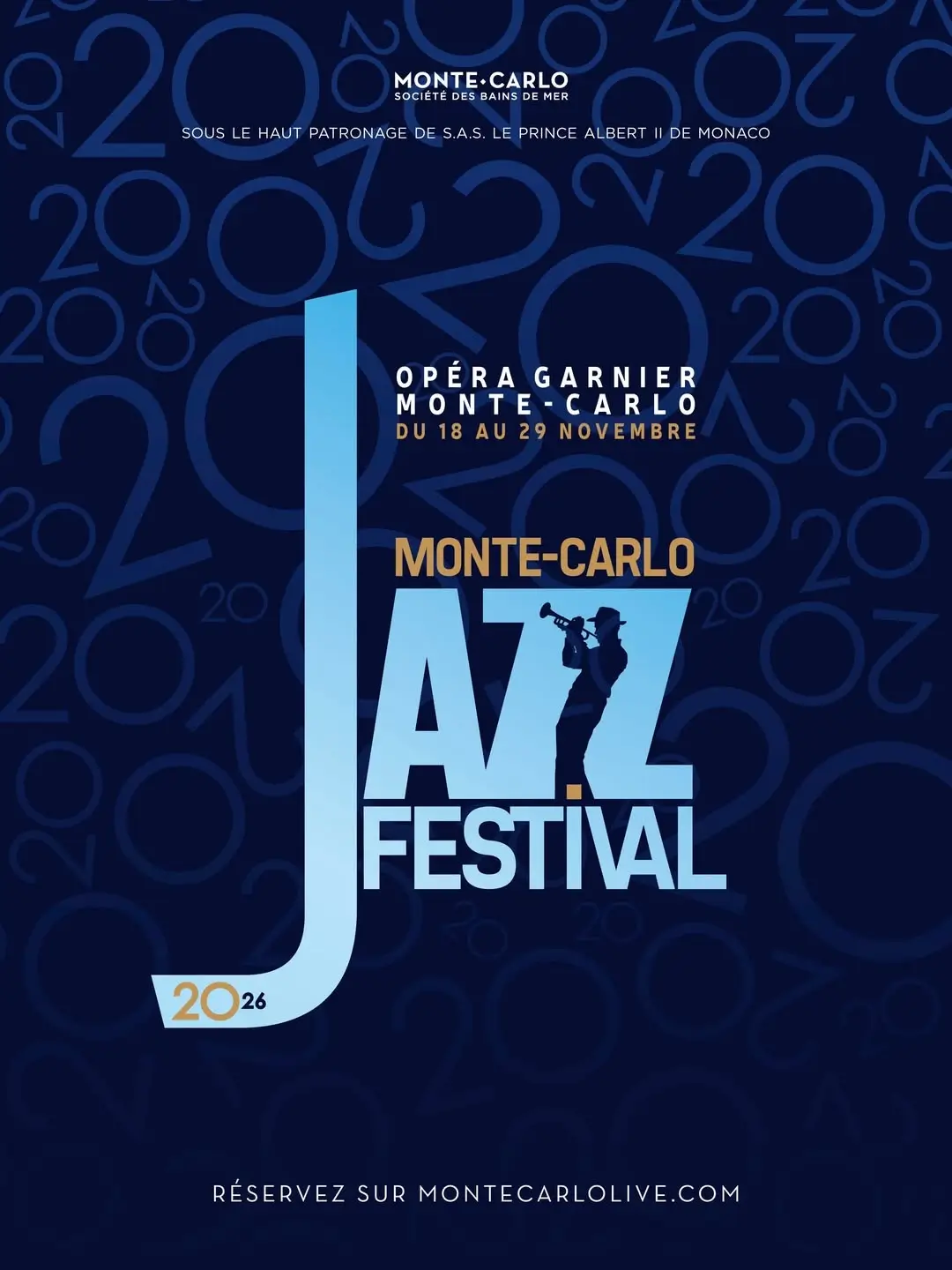 Monte-Carlo Jazz Festival 2026 affiche