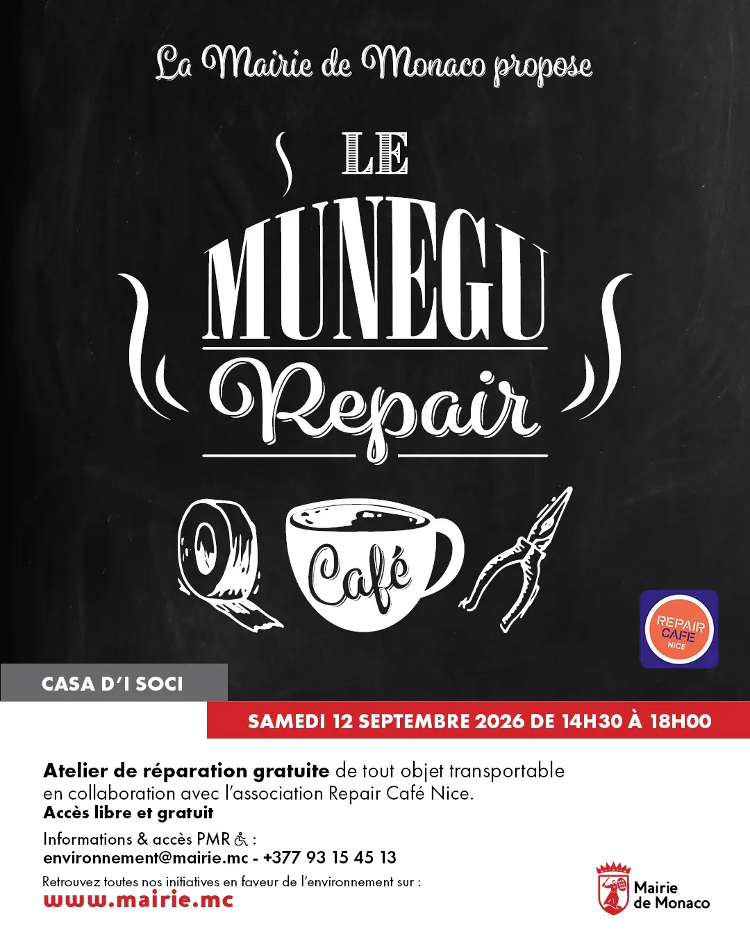 Le Munego Reapir Café in Monaco