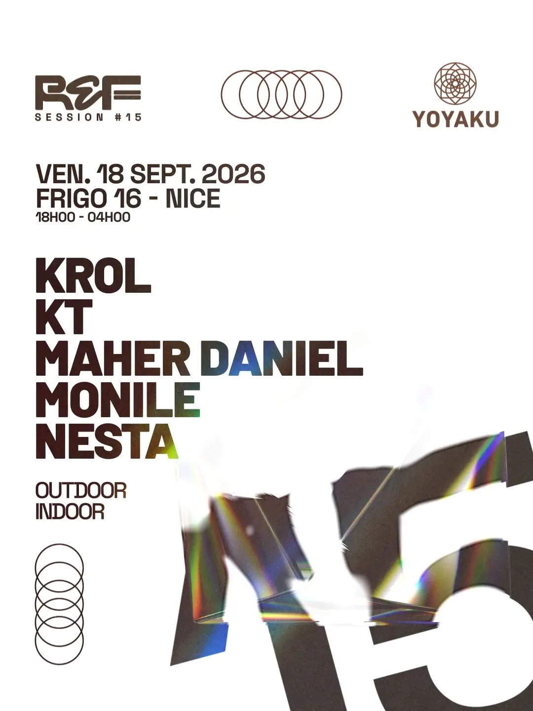 YOYAKU x REF SESSION #15 at Frigo 16
