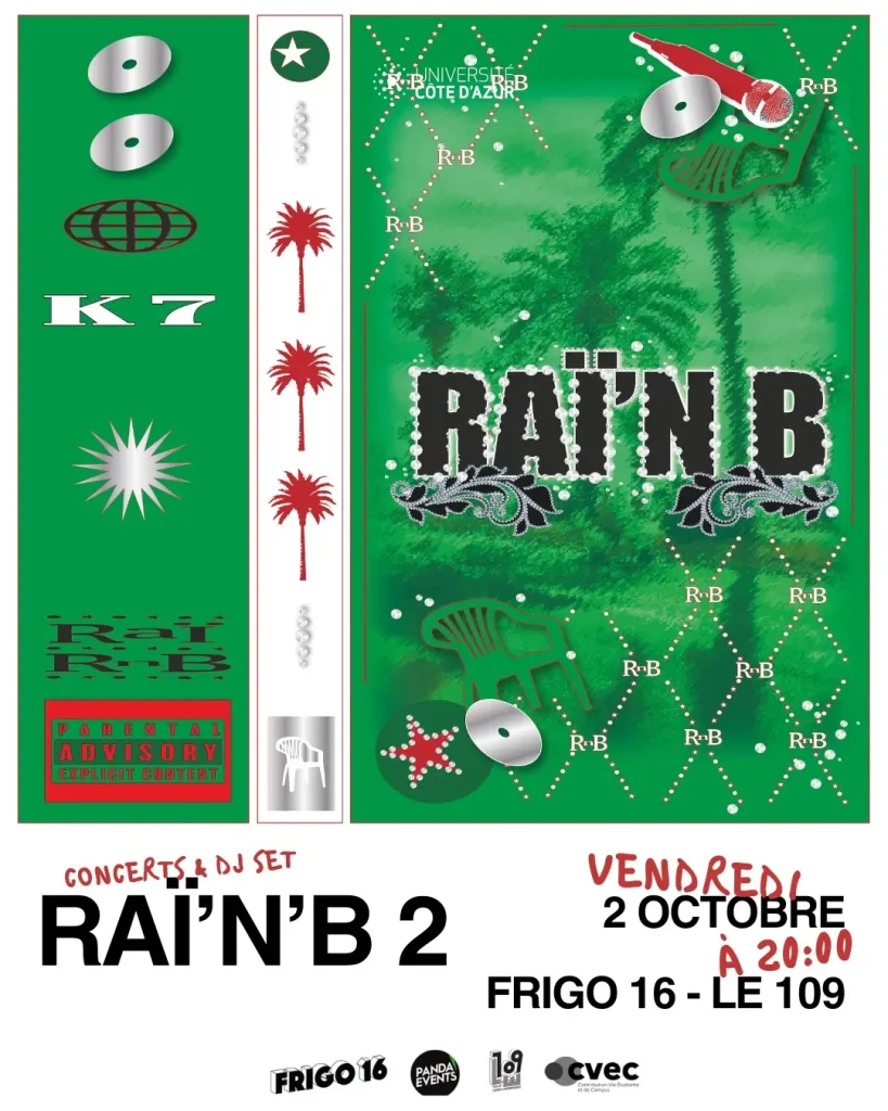 Raï'n B at Frigo 16 in Nice