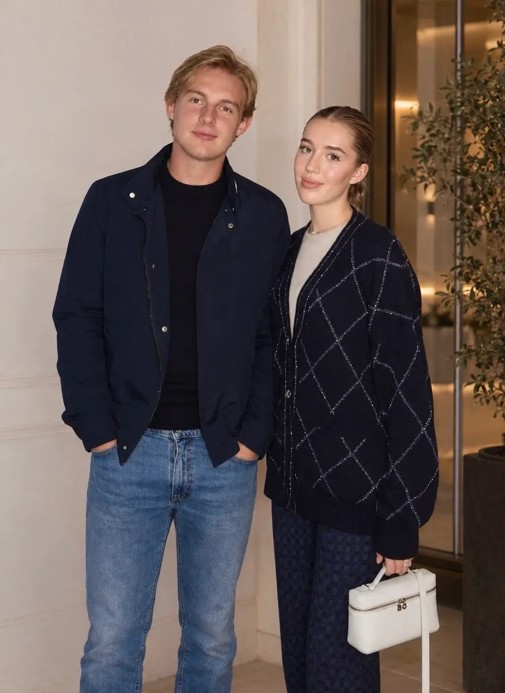 Sophia and Harry, founders of Glow App