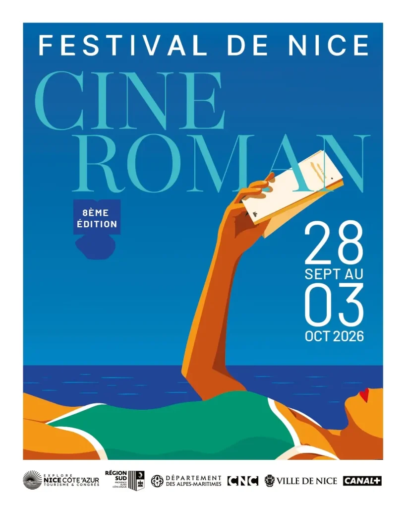 Festival de Nice Ciné Roman 2026 affiche