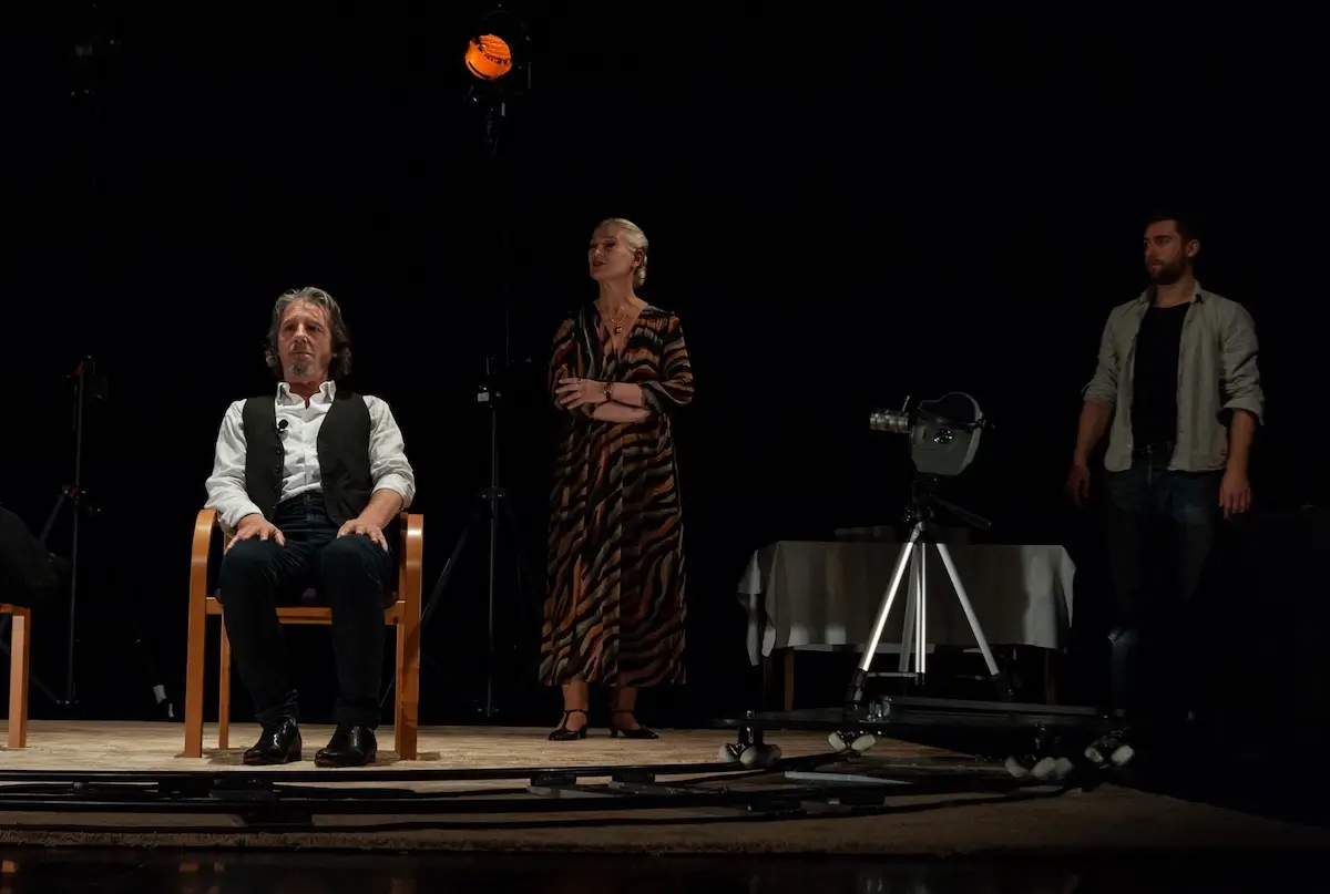 The cast of Majola on stage