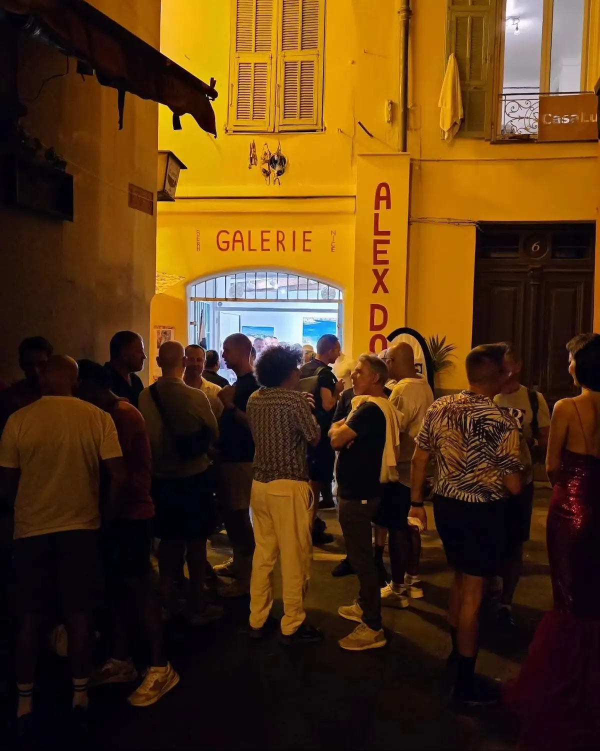 Alex Doll - exterior of gallery in Vieux Nice