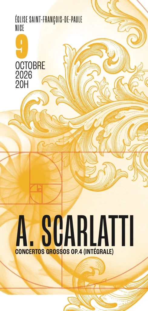 Ensemble Baroque de Nice concert poster