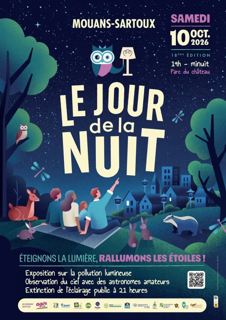 Jour de la nuit in Mouans-Sartoux